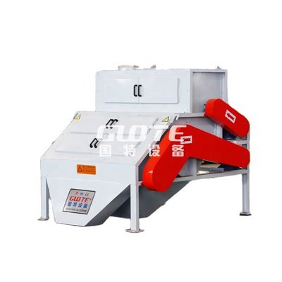 小型製品のコンパクト 2-15T/H 永久乾燥オーバーバンドコンベヤー磁気分離機