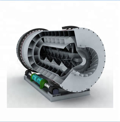 シリカサンド回転ドラムドライヤー 50T/H 容量と最適な乾燥効率