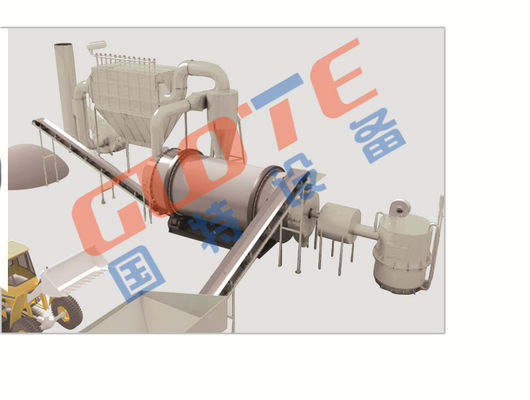 エネルギー 鉱業 農業 有機肥料 スラグ 砂乾燥機 容量10~50tph