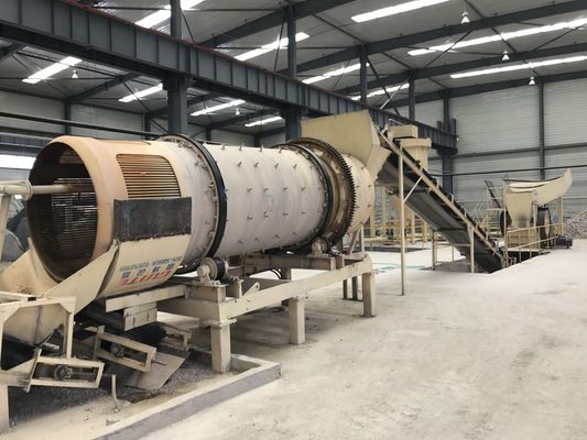 10-80t/h 容量 ACモーター回転ドラム洗浄機 砂石洗浄機器