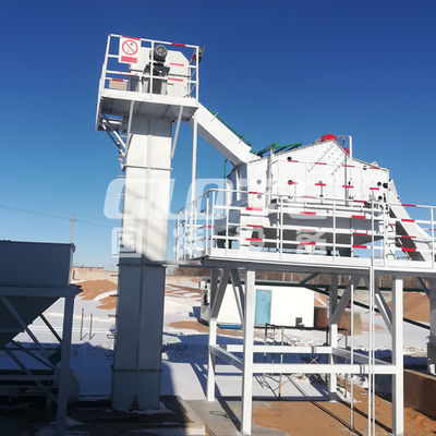 10-100t/h 容量 鉱山機械 モーターコア部品付き砂振動分離機