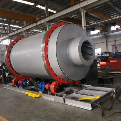 5000KG SS304 シリカサンド トリプルパス 3 シリンダー回転ドラムドライヤードライヤー