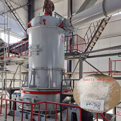 クォーツ鉱山加工ライン 2000kg エンジニアのガイド付き垂直砂メーカー