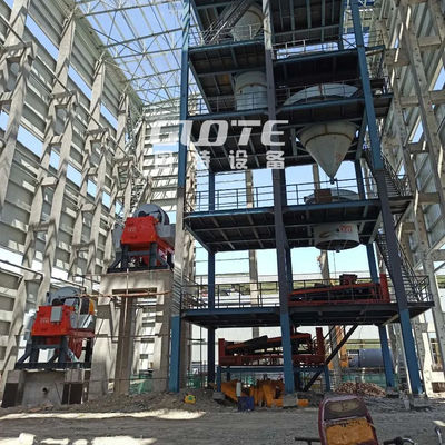1つのコアコンポーネントを持つ低鉄高容量シリカ砂洗濯機