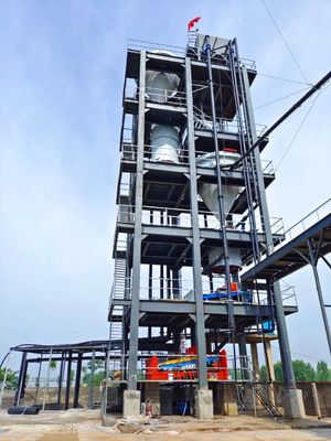 100TPH シリカ砂加工工場 エネルギー採掘における石油破裂砂機