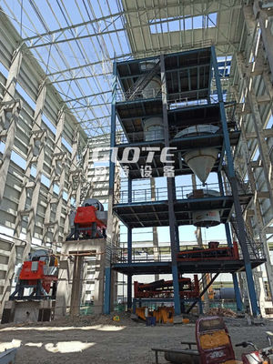 100TPH シリカ砂加工工場 エネルギー採掘における石油破裂砂機