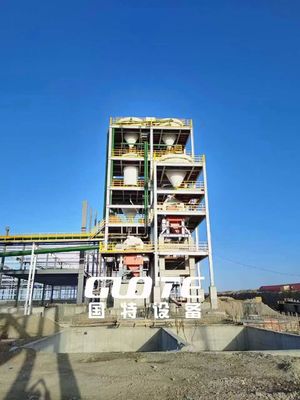 インドネシアの磁気分離器付き 50 TPH の電圧の砂洗浄装置