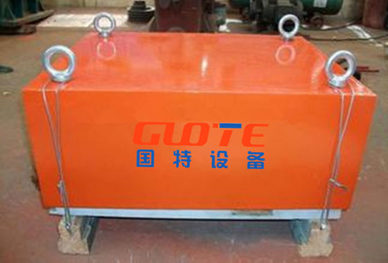 600*450*280mm Dimension L*W*H 恒久磁気吊り磁気分離機 コンベアベルト用