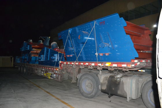 信頼性の高い細砂振動スクリーニング 粉砕砂 寸法 L*W*H 4800 KG