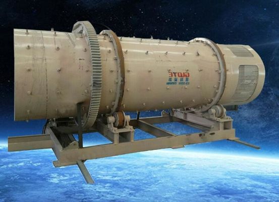 ACモーター ミニ砂洗浄機 シリコン砂洗浄工場用 4000mm ドラム長