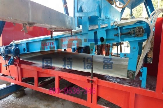 8-35t/h 容量 シリシア鉄砂濃縮板のための湿鉱物磁気分離器