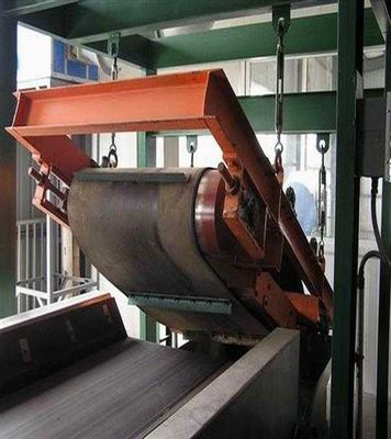 RCYD 実験用コンベヤーにおける永久磁石分離器のための自負鉄除去機