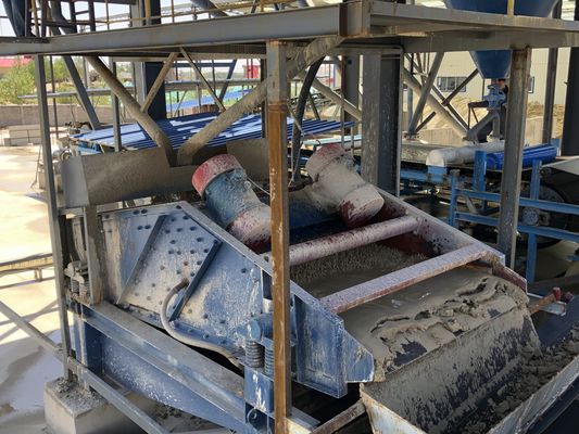 垂直振動モーター駆動の鉱山機械用砂振動分離機 3800KG