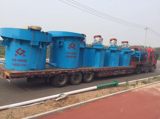 鉱石採掘用水力湿気サイクロン分離機 500KG 容量および販売後サービス