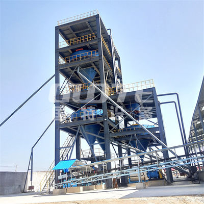 25~200tph 容量 石英シリカ砂と砂砂洗浄機