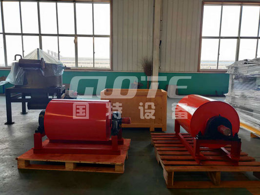 ローラー磁石鉱物分離器 金属鉱山ドラム 120-500mm 半径の磁気分離器
