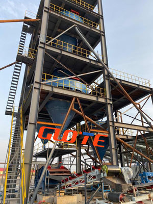 PLC制御 50 TPH 100 TPH シリコン砂粉砕機のための砂洗浄処理プラント