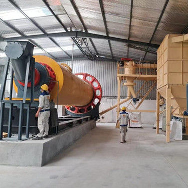 連続作業システム クォーツ研磨機 クォーツ粉末製造機