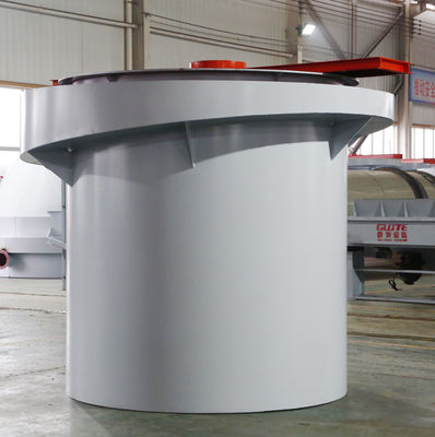 水循環水処理 シリカ砂の選別と磨きのための水分化機 820 KG