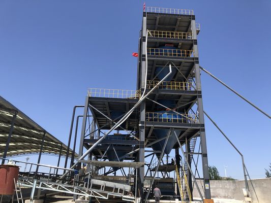 原材料石 岩石鉱石からガラスを生産するためのシリカ砂生産ライン