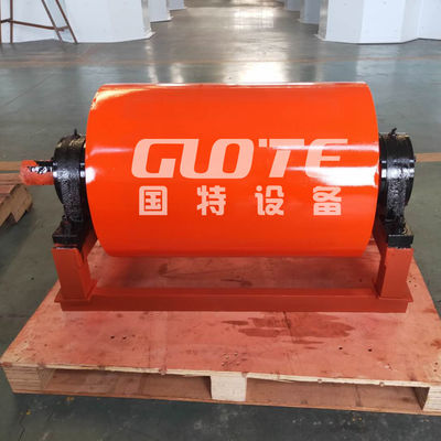 1200-5000 ガウス 乾燥回転永久磁気分離器 ベルトコンベア用のドラムポリー