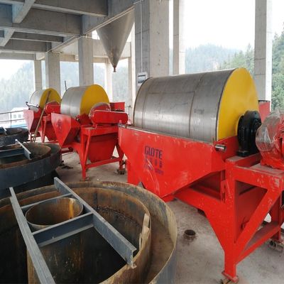 ドラム鉱物分離器 エネルギー採掘におけるビデオ出口検査用の湿磁分離器