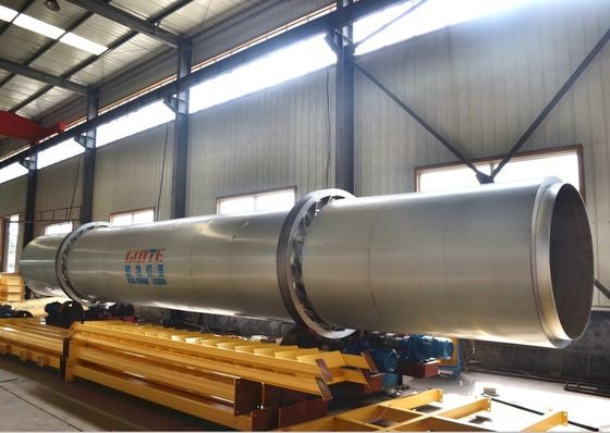 SUS304L シリコンサンド 3 ドラム回転ドライヤー エネルギー鉱山産業における長期使用寿命