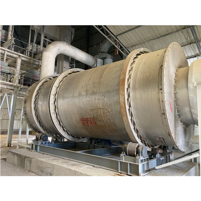 10-15% の 入力 湿度 砂 粉末 粒子 ローータリー ドラム ドライヤー で 乾燥 結果