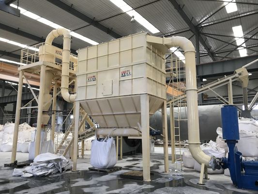 クォーツ砂の乾燥磨き機 空気分類器とPLC制御のボールミール