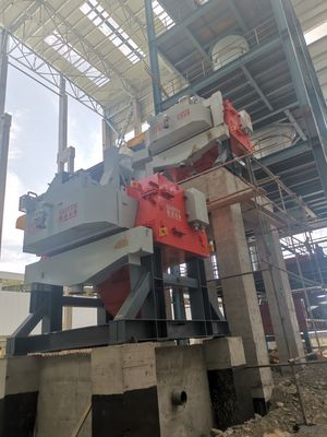 高強度磁気分離機 30-200 TPH 容量を持つ鉱山分離機