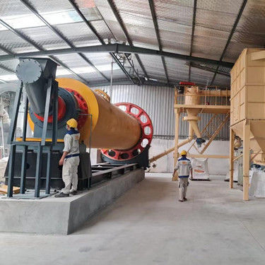 98% 容量 クォーツ砂粉末 機械 ボール 磨き 工場 5-12m 製品の長さ