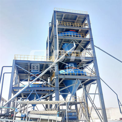100000 KG 川岩シリカ砂加工工場 ビデオアウトゴーイング検査