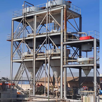 グラスサンド製造のための鉱山設備 生産能力 0-100tph シリコン砂加工工場