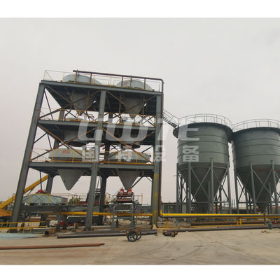 純シリカ砂加工工場 0-100tph 容量 クォーツ鉱山砂浄化工場
