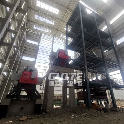 9800 KG 垂直パルスする高梯形磁気分離器