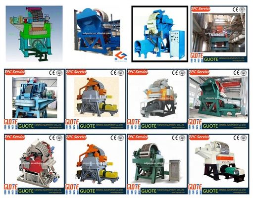 鉄砂/イルメナイト/シリカ砂の高強度電磁分離器 4800 KG