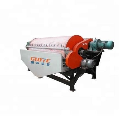 2023 GUOTE 半反電流 濡れた永久磁気ドラム分離器 400*600mm シリンダーサイズ