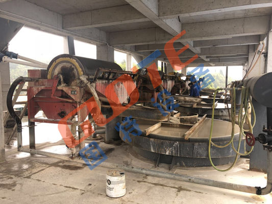 750*1200-1500*4000mm ローラー長さ CTB鉱物分離のための恒久的な鉄分離機